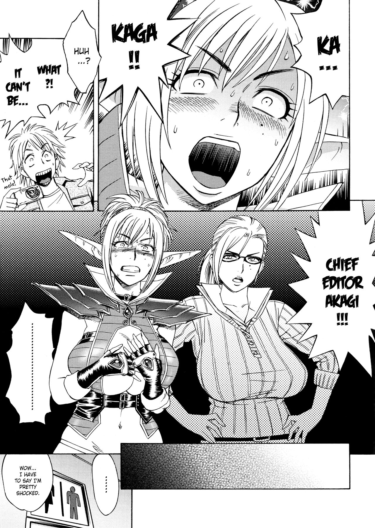 [Tatsunami Youtoku, Yamazaki Masato] Bijin Henshuu-chou no Himitsu | Beautiful Editor-in-Chief's Secret Ch. 1-2 [English] [Forbiddenfetish77] [Decensored] page 11 full