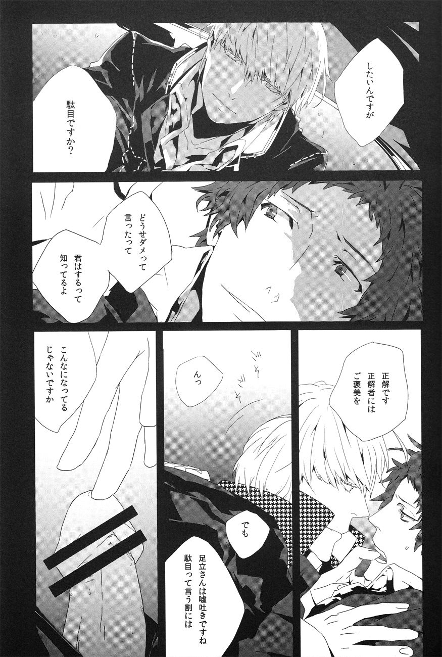 (SPARK6) [shell (hanaya)] Last Night (Persona 4) page 12 full