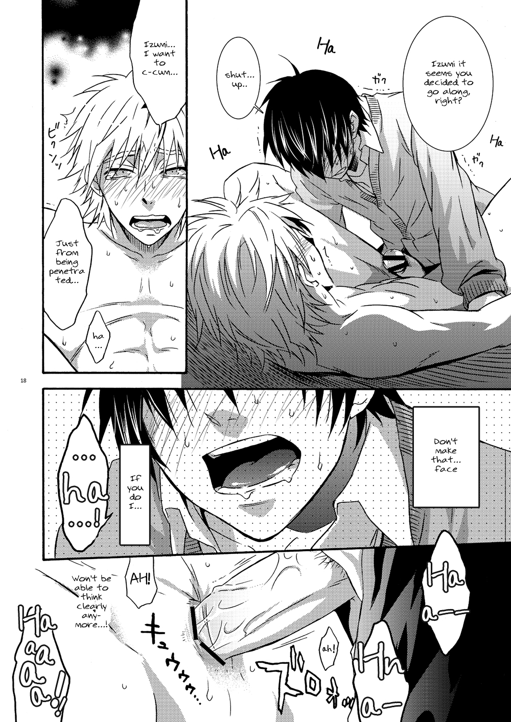 [Panda 4gou (Shima Kyousuke)] Hamada ga Uke na Hon 2 (Ookiku Furikabutte) [English] page 15 full