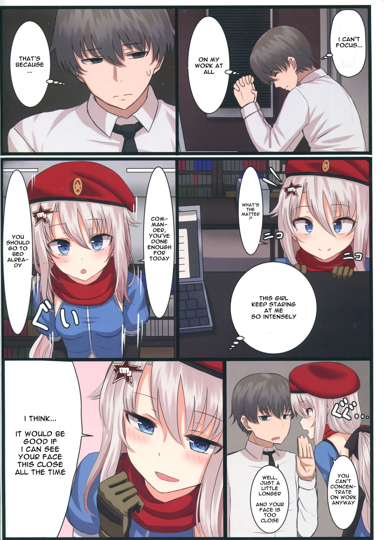 (C95) [LAB CHICKEN (Yakob)] 9A-91-chan wa Shikikan to Chomechome Shitai! | 9A-91 Wants to Do Naughty Things with Commander! (Girls' Frontline) [English] [Spicaworks] page 3 full