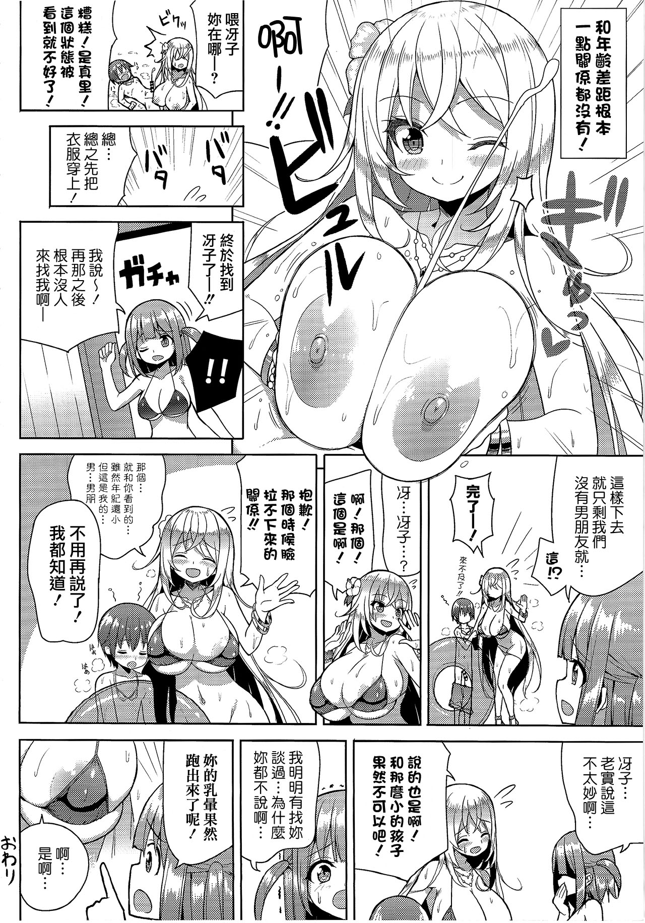(C95) [Othello Ice (shuz)] Ikenai Bikini no Onee-san 2 [Chinese] page 23 full