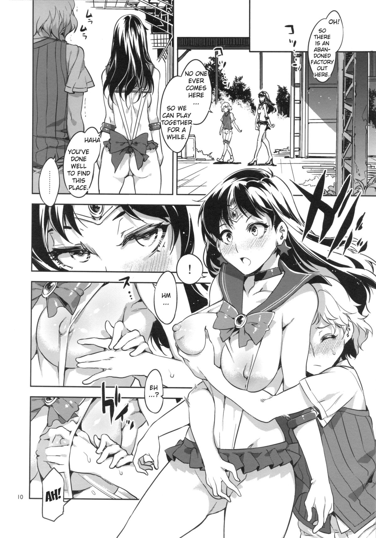 (C84) [Alice no Takarabako (Mizuryu Kei)] MARS VOLTA: MERCURY SHADOW 3 (Bishoujo Senshi Sailor Moon) [English] [doujin-moe.us] page 9 full