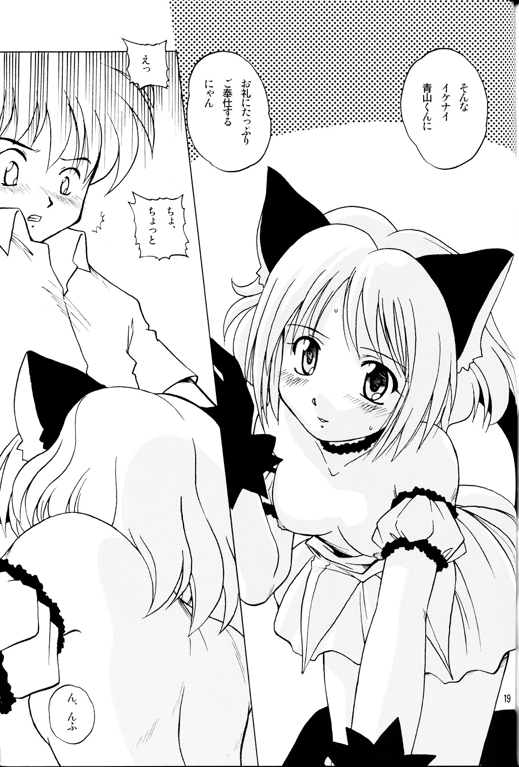 (C62) [Shiokonbu Project (Osamada Meika)] Milk Tappuri Ichigo ni Kiss (Tokyo Mew Mew) page 18 full