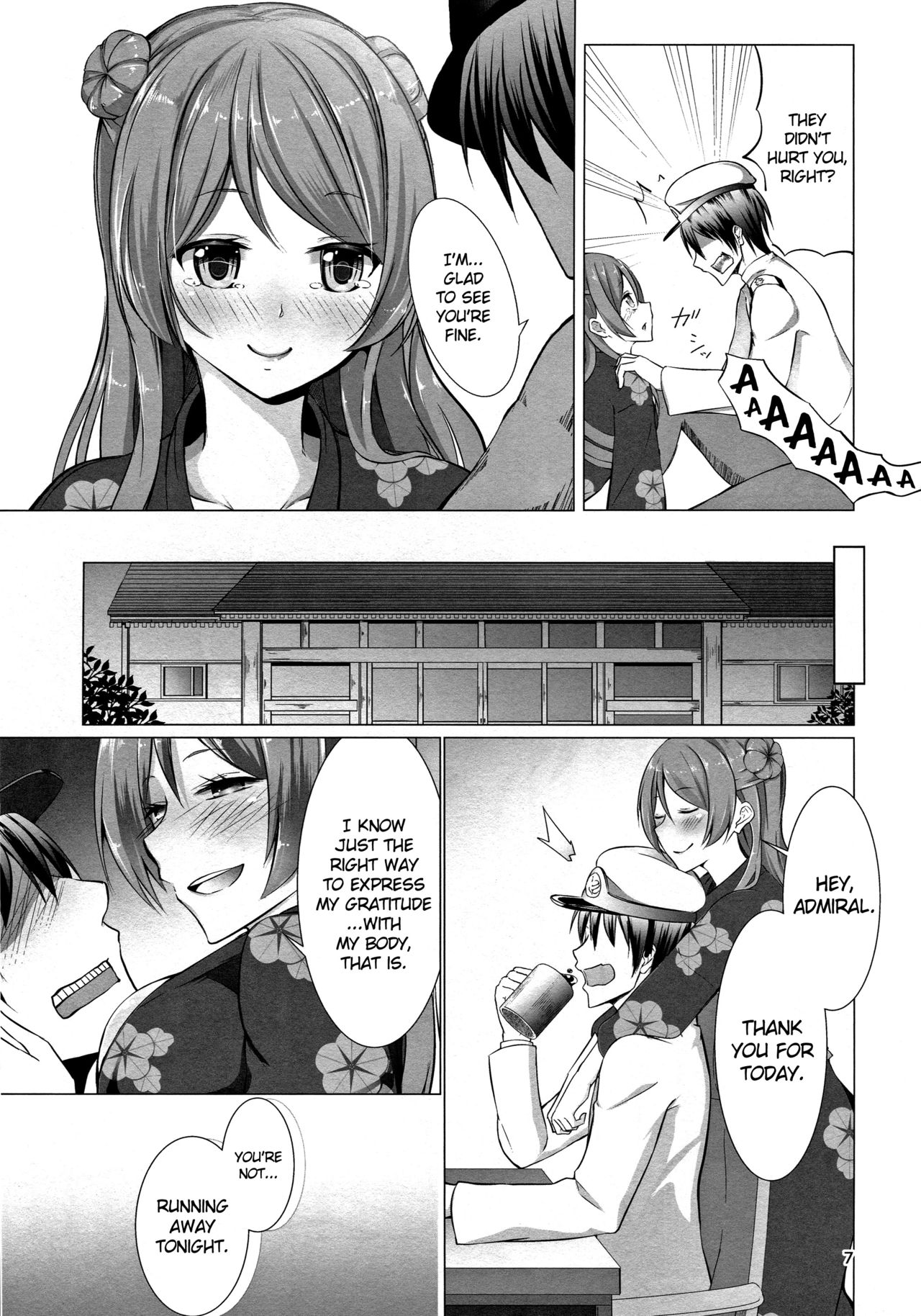 (C89) [Mizutofu (Suishin Tenra)] Ecchi na Uchi demo Daijoubu? (Kantai Collection -KanColle-) [English] {doujin-moe.us} page 6 full