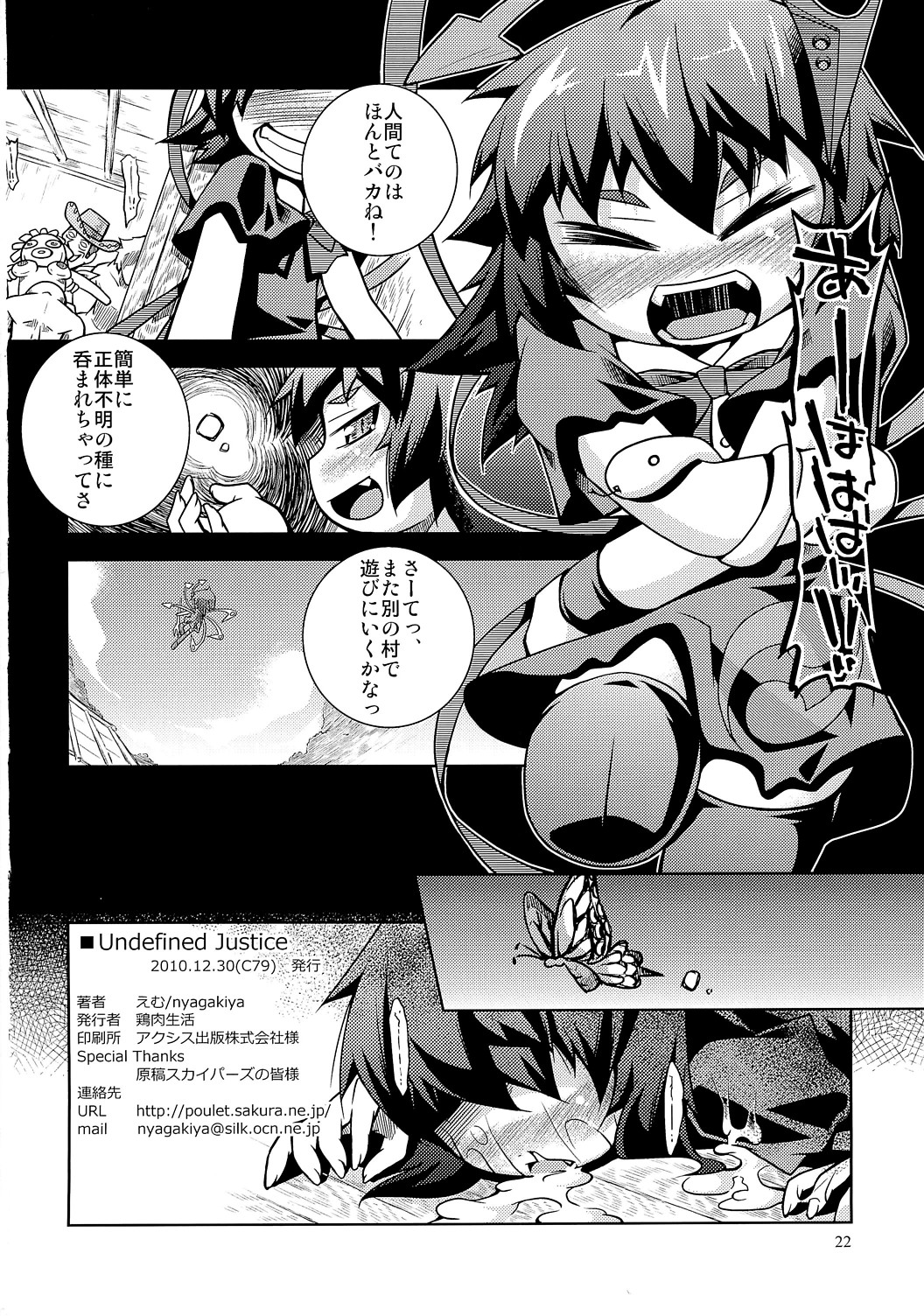 (C79) [Toriniku Seikatsu] Undefined Justice (Touhou Project) page 21 full