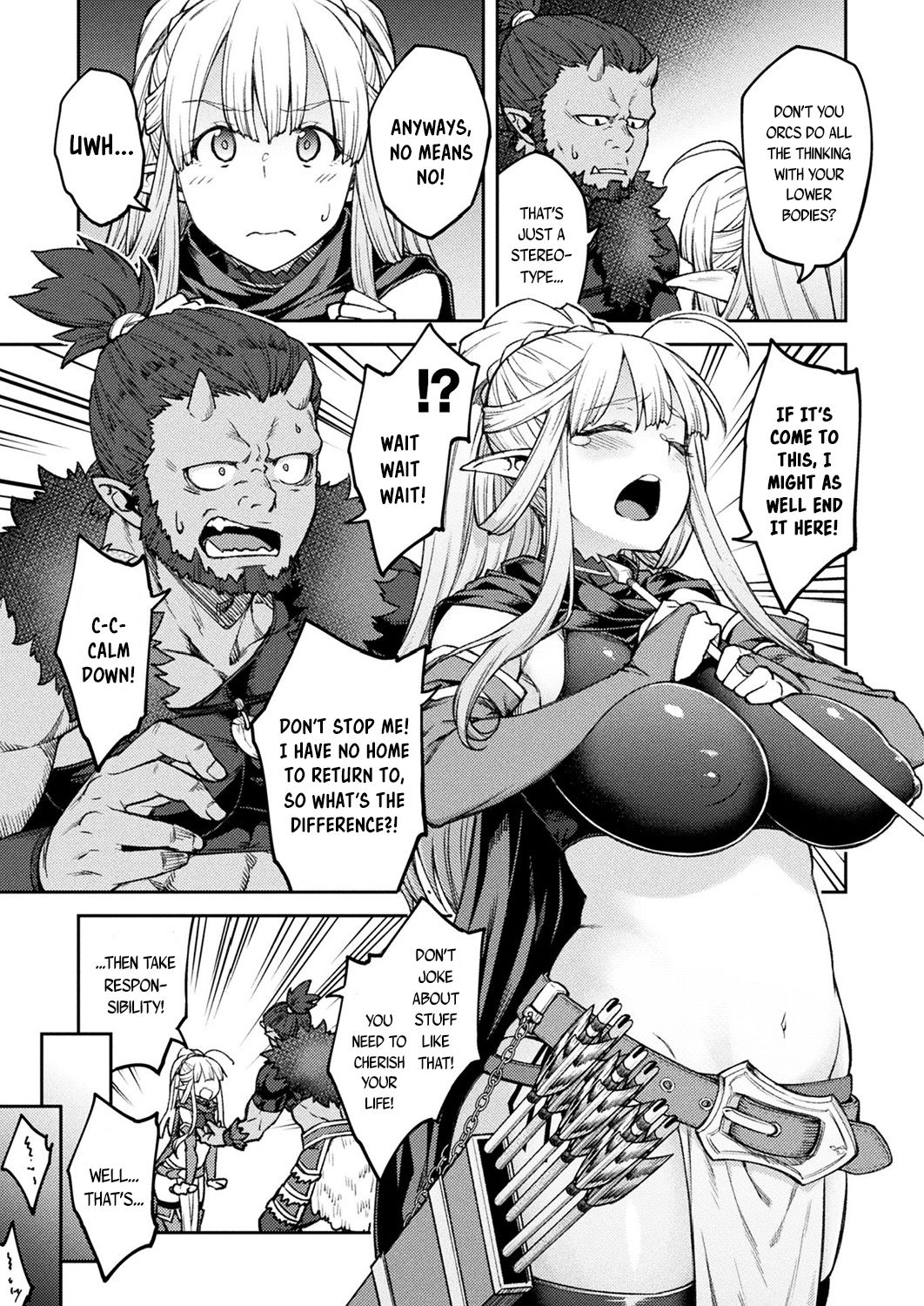 [Hiroya] Himono Elf, Kozukuri o Suru. (COMIC Unreal 2019-04 Vol. 78) [English] [snapte] [Digital] page 5 full