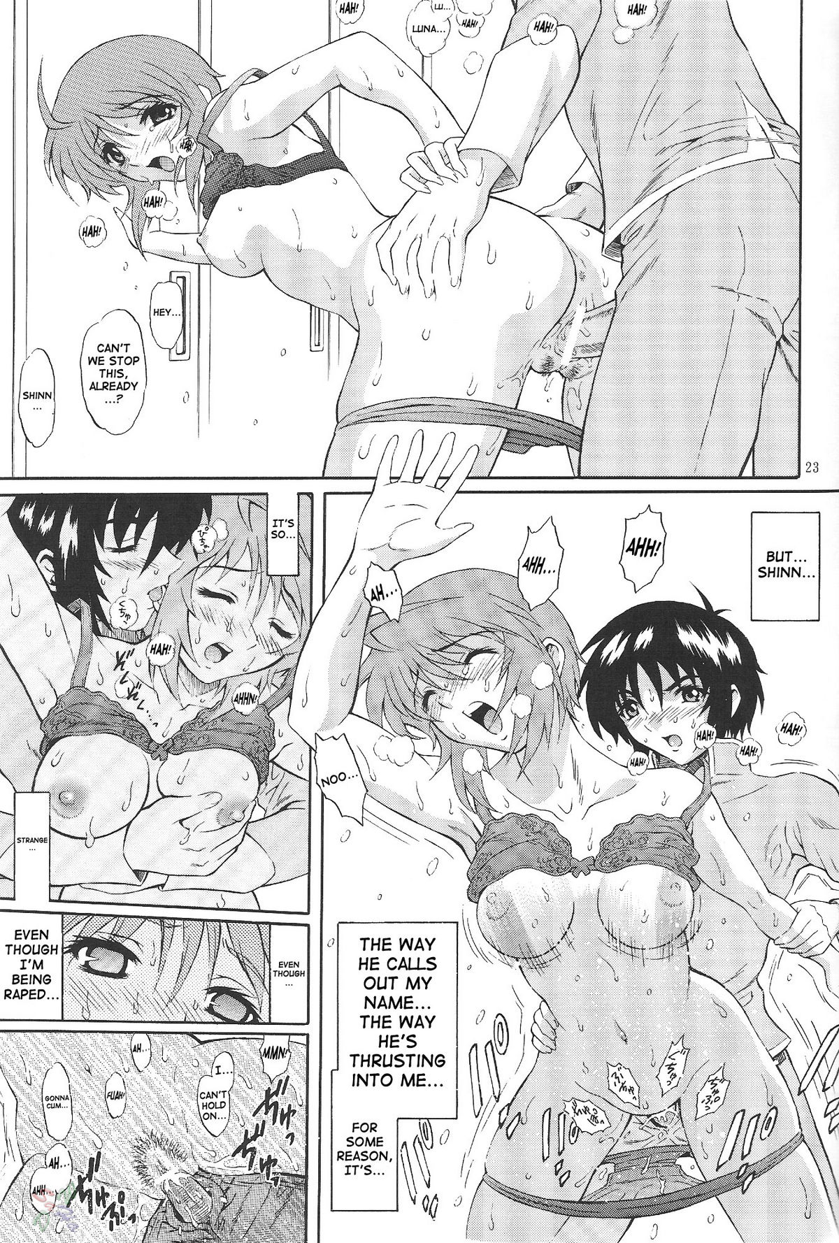 (C68) [GUST (Harukaze Soyogu)] Burning!! 0 (Mobile Suit Gundam SEED DESTINY) [English] [SaHa] page 22 full