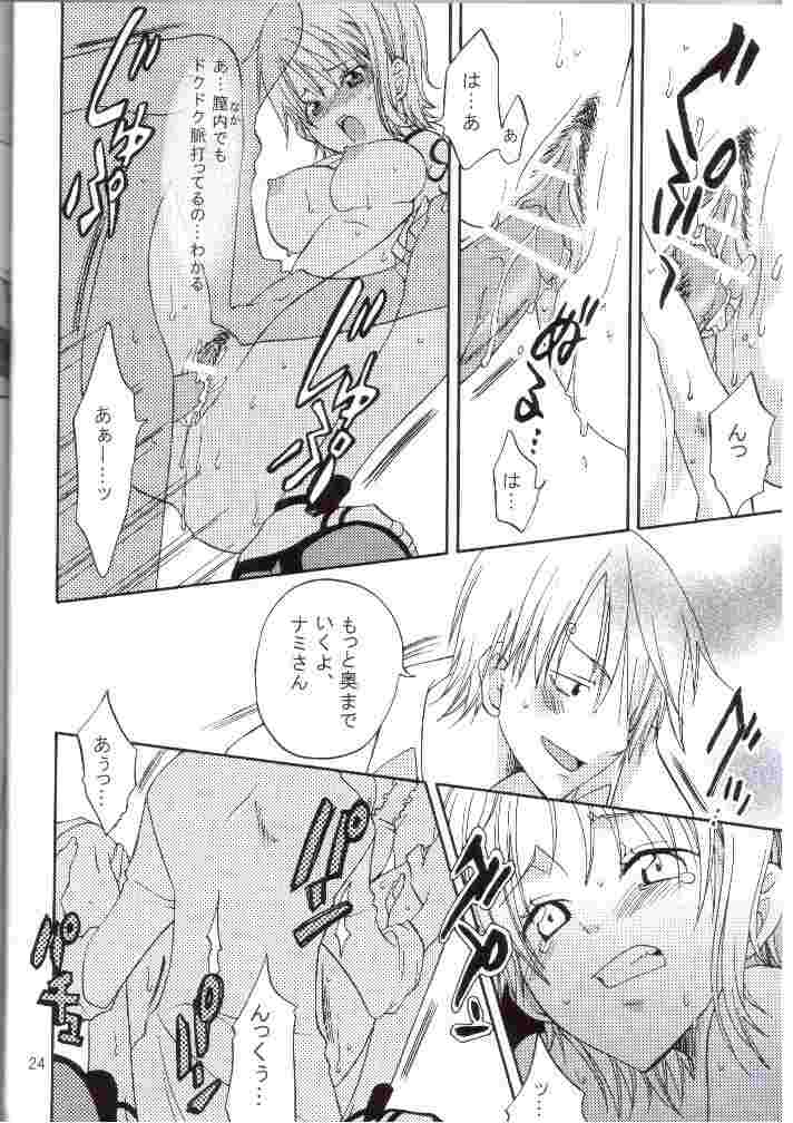 (C67) [Kurione-sha (YU-RI)] Oshiete! Nico-san (One Piece) page 21 full