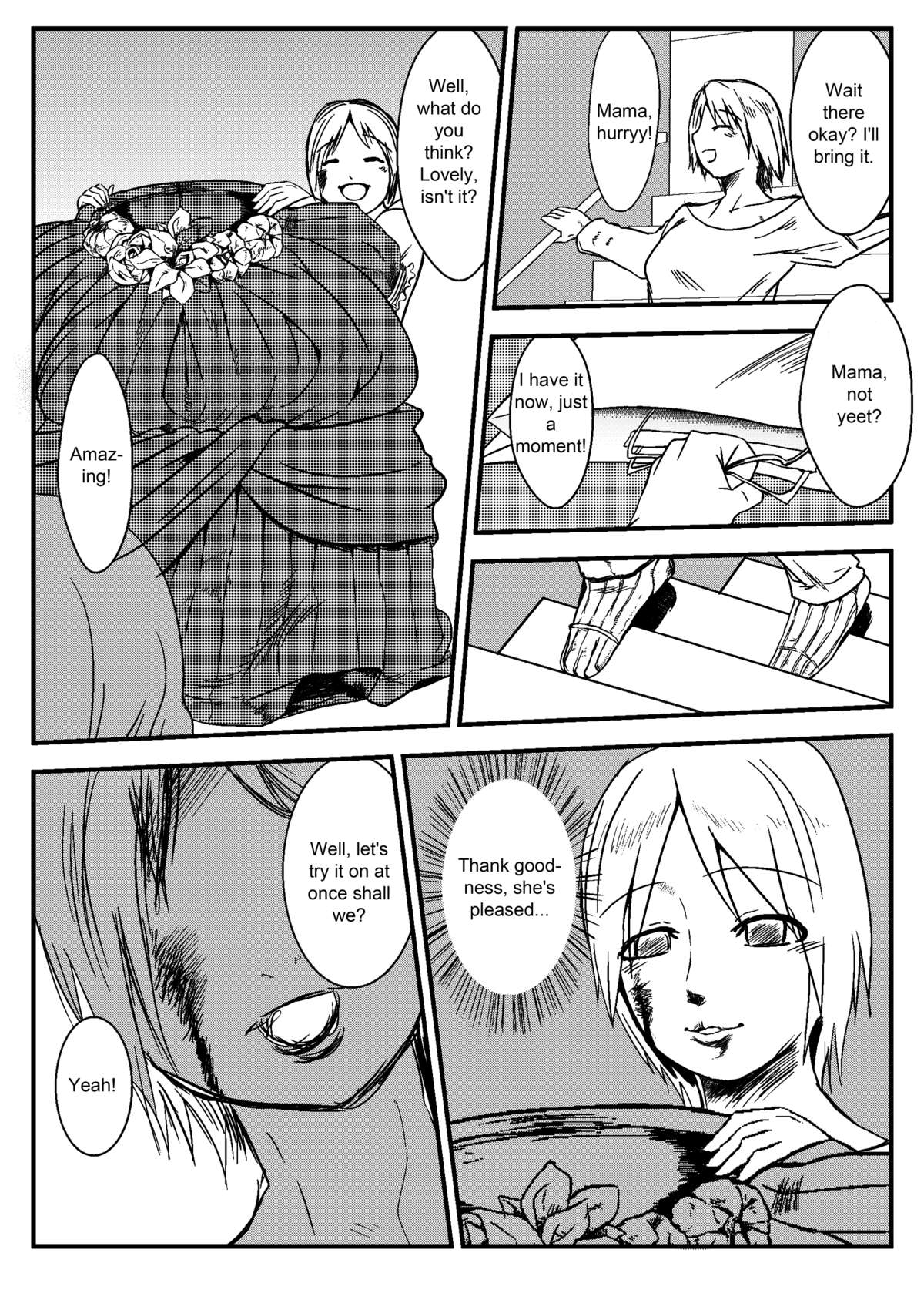 [Hoikooroo] Yuganda Oyako no Aijou | Warped parent and child's affection [English] [Incomplete] page 8 full