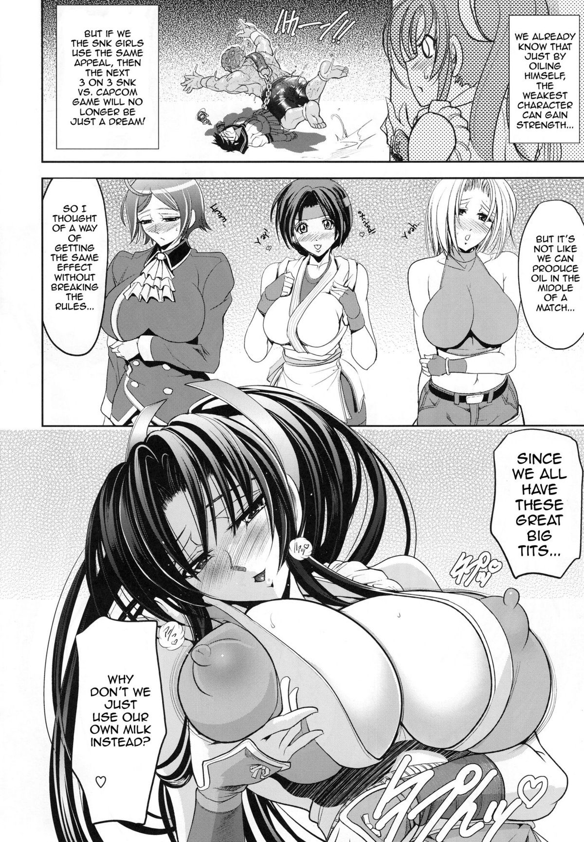 (C78) [Kawaraya Honpo (Kawaraya A-ta)] Hana ~XX~(Double X) (SNK VS Capcom) [English] {doujin-moe.us} page 3 full