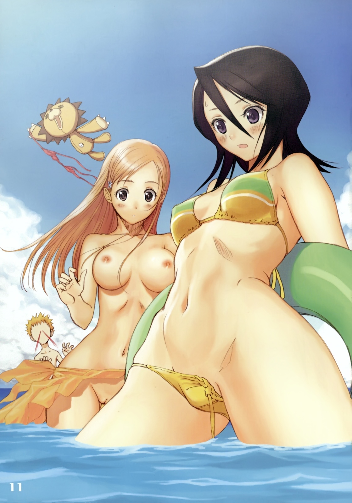 (C70) [T2 ART WORKS (Tony)] Watashi wa Kyozetsu suru! Kamo (Bleach) [Decensored] page 9 full