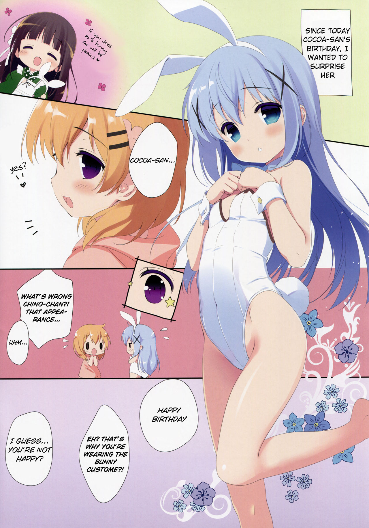 (COMIC1☆13) [Santa☆Festa! (Santa Matsuri)] Cocoa 0 (Gochuumon wa Usagi desu ka?) [English] page 2 full