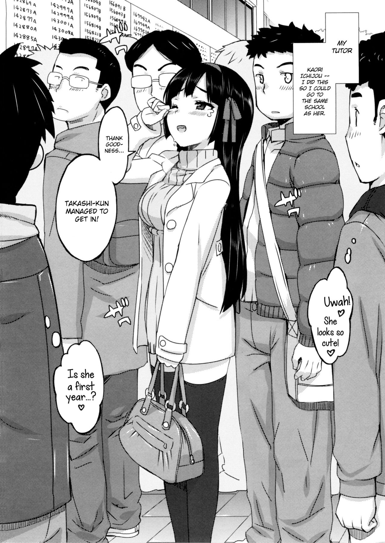 [Ohtomo Takuji] Katekano♡ | Tutor Girlfriend♡ [English] page 9 full