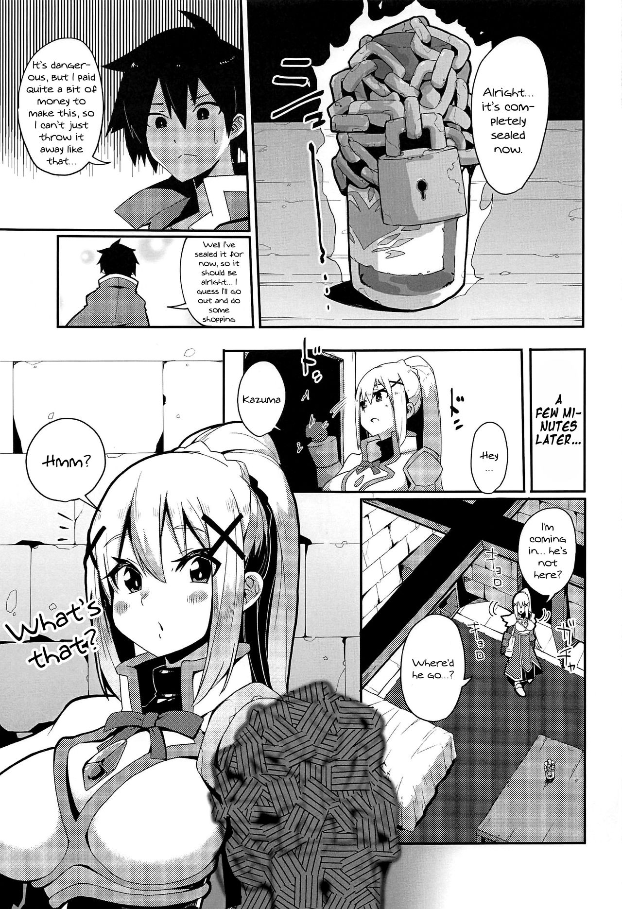 (SC2020 Spring) [Rakuen Tiramisu (Cobo)] Kono Subarashii Biyaku de Kimeseku o! (Kono Subarashii Sekai ni Syukufuku o!) [English] [Doujins.com] page 13 full