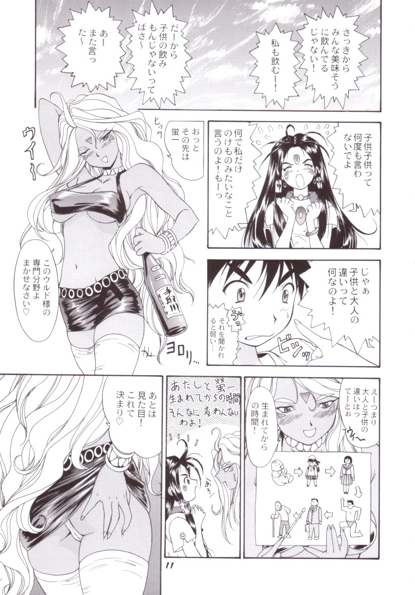 (C58) [Chimatsuriya Honpo (Asanagi Aoi)] Red Hot Goddess (Ah! My Goddess) page 10 full