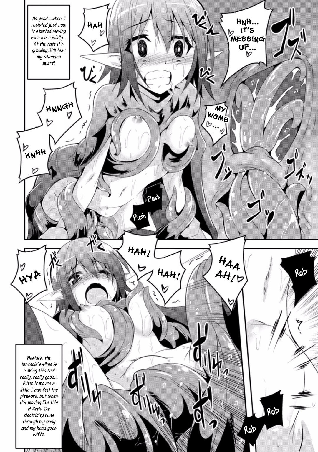 [Fumihiro] Kisei Shokushu ni Ubawarete | Taken by Parasitic Tentacles (Shokushu ni Kisei Sareshi Otome no Karada Vol. 1) [English] [Szayedt] [Digital] page 12 full