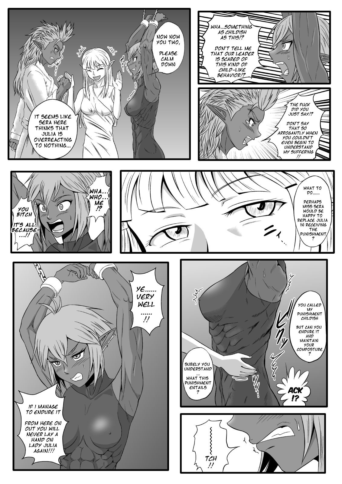 [Tick (Tickzou)] Kusuguri Goumon Taikyuu Hon ~Dark Elf Sokkin Hen~ | Tickling Torture Endurance Book ~Dark Elf Entourage~ [English] [Taipan Translationz] page 11 full