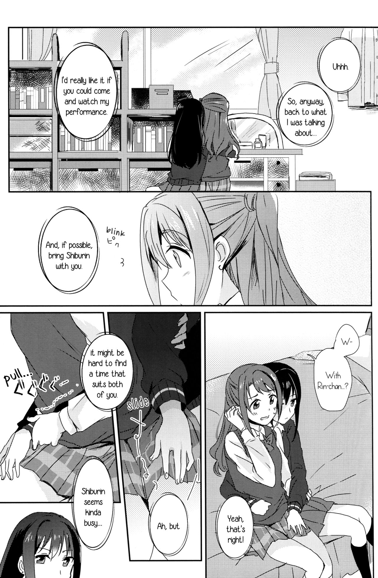 (CINDERELLA FESTIV@L) [POCHI (Nagisora Riku)] RRR (THE iDOLM@STER CINDERELLA GIRLS) [English] [GiB] page 14 full