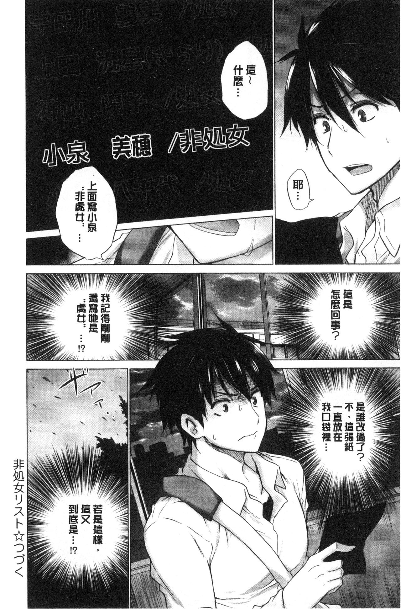 [Miyano Kintarou] Hishoujo List - The Non-Virgin List  | 非處女的名單 [Chinese] page 26 full