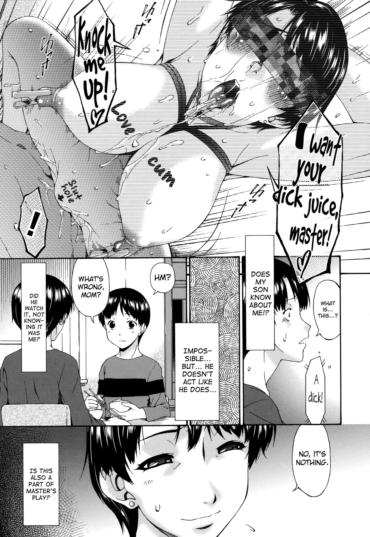 [Bai Asuka] Boku no Kaa-san wa Yuujin no Mesuinu Ch. 1-2 [English] [biribiri] page 27 full