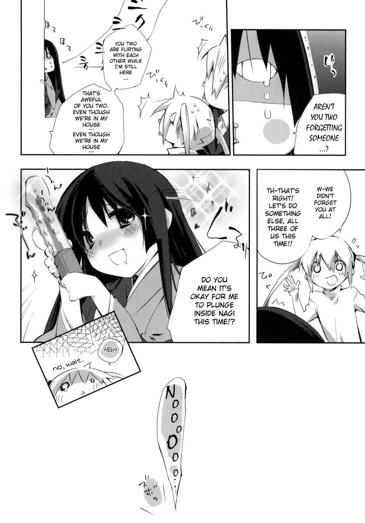 (C76) [Mono x Chro (Kokonoka)] Kataomoi kara Kataomoi made. | From one Unrequited Love to Another (Hayate no Gotoku!) [English] [YQII] page 21 full