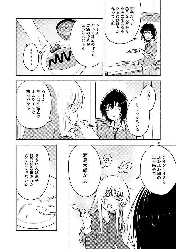 [G-complex (YUI_7)] Kyou mo Asita mo Yurui Nichinichi o (YuruYuri) [Digital] page 7 full