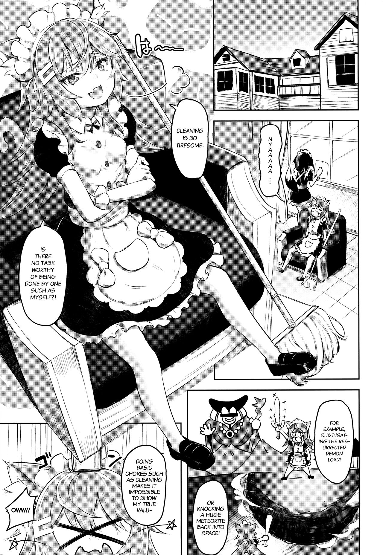 (C97) [Namanamago (Shiba Nanasei)] Streng dich an Nana! [English] [erocute] page 2 full