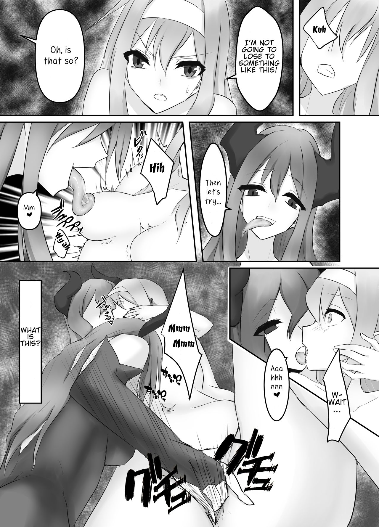 [Intondou (Stealth Moko)] Jingai Lez Rape ~Succubus Hen~ [English] {Ogodei-Khan} page 15 full