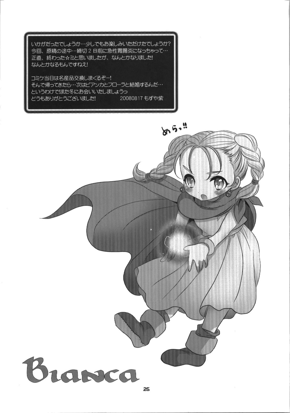 (C74) [CASMANIA (Mozuya Murasaki)] Kekkon Shoya (Dragon Quest V) page 25 full