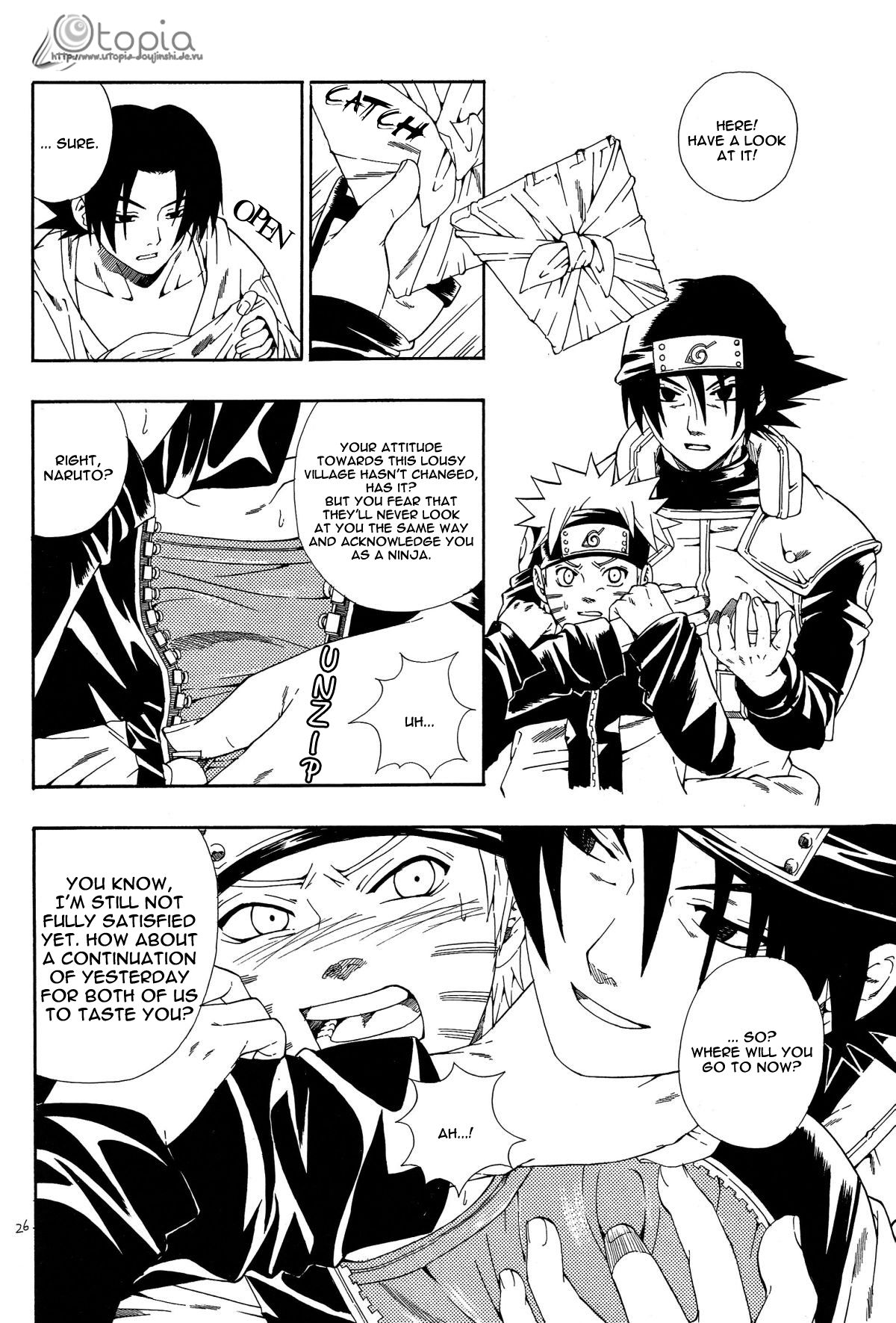 ERO ERO ERO (NARUTO) [Sasuke X Naruto] YAOI -ENG- page 24 full