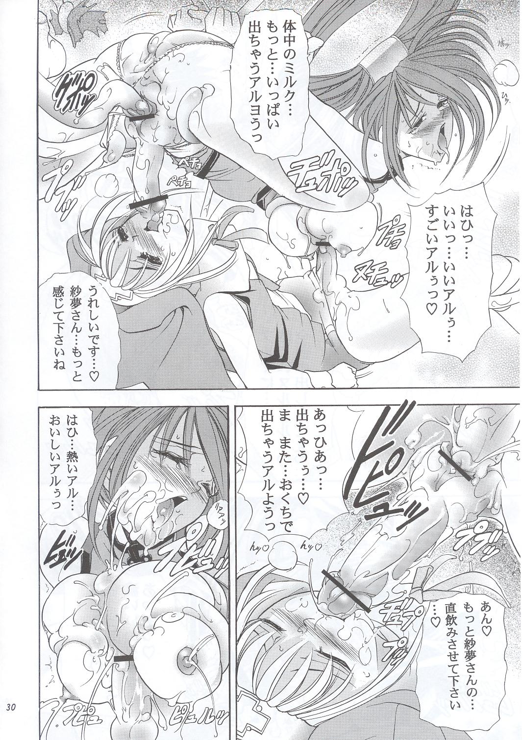 (C63) [Kawaraya Honpo (Kawaraya A-ta)] Hana - Maki no Go - Hana no Tsubomi (Guilty Gear, Street Fighter) page 29 full