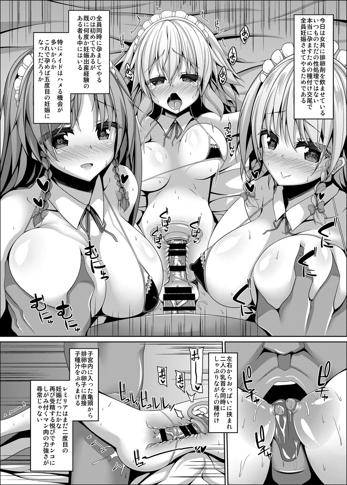 [Right away (Sakai Minato)] Koumakan Maid Harem Seikatsu (Touhou Project) [Digital] page 15 full