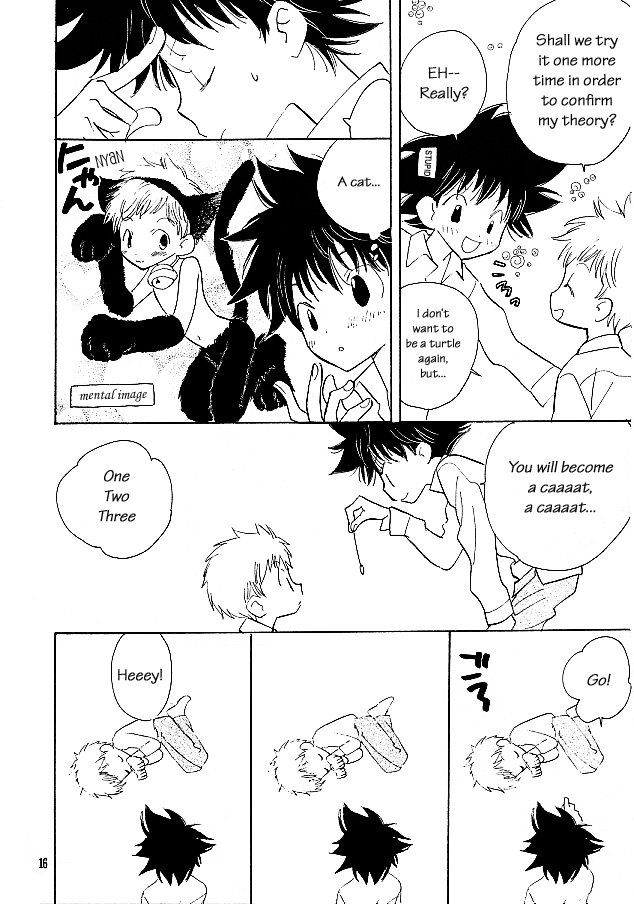 [SUMMER CHILD (Gin Kemeko)] Magic Mirror Kiss (Digimon Adventure) [English] [lelenaa] page 15 full