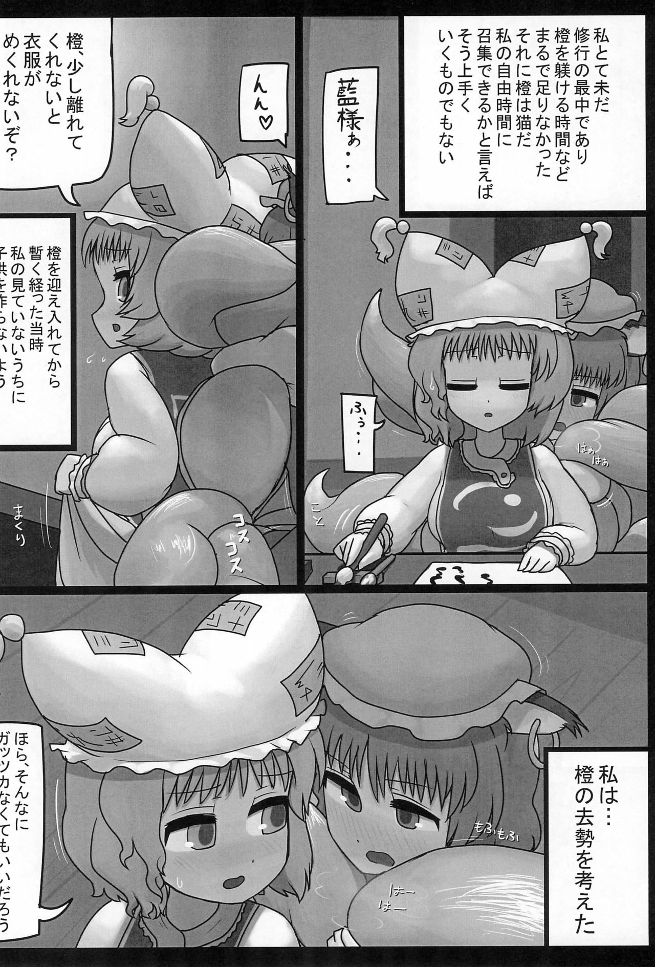 (Kouroumu 12) [Ninniku Batake (Ninniku)] Hogosha Sekimu (Touhou Project) page 4 full