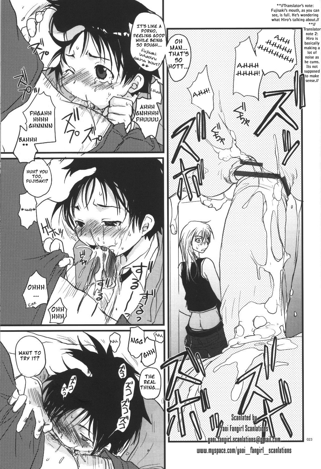 [CROCODILE-Ave. (Gangstar Yoshio)] Megamix Gravitation Capybara (Gravitation) [English] [Yaoi Fangirl Scanlations] page 20 full