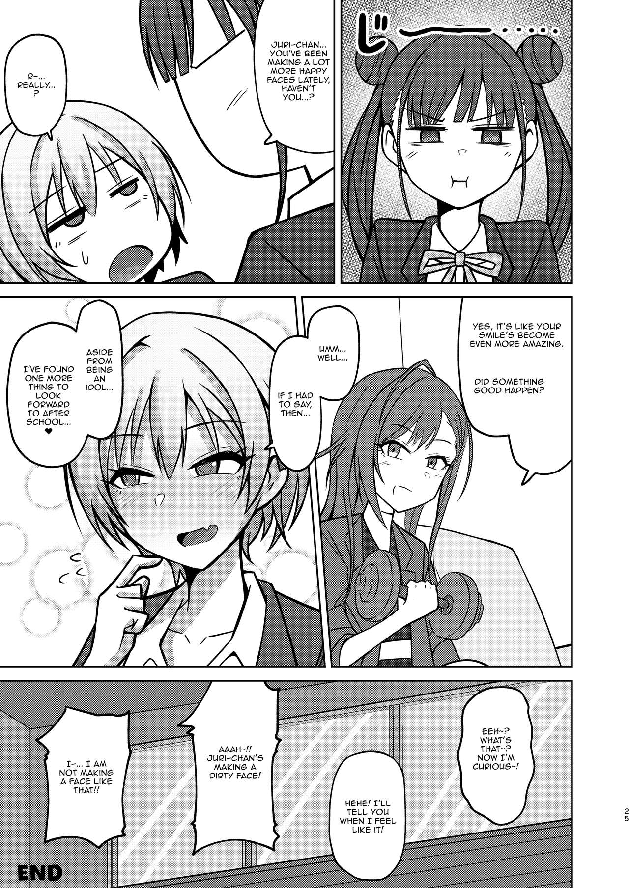 [Gaikotsu no Spare Rib (Kurohagane)] H nante Zettee Yannee kara na!! | There's No Way I'll Do Anything Lewd!! (THE iDOLM@STER: Shiny Colors) [English] {Doujins.com} [Digital] page 22 full