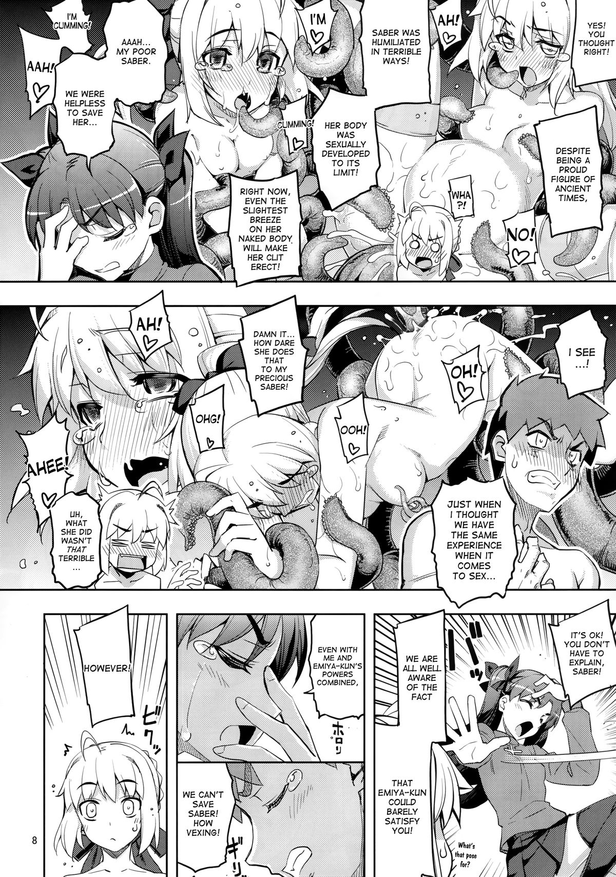 (C88) [RUBBISH Selecting Squad (Namonashi)] RE 22 (Fate/stay night) [English] [desudesu] page 8 full