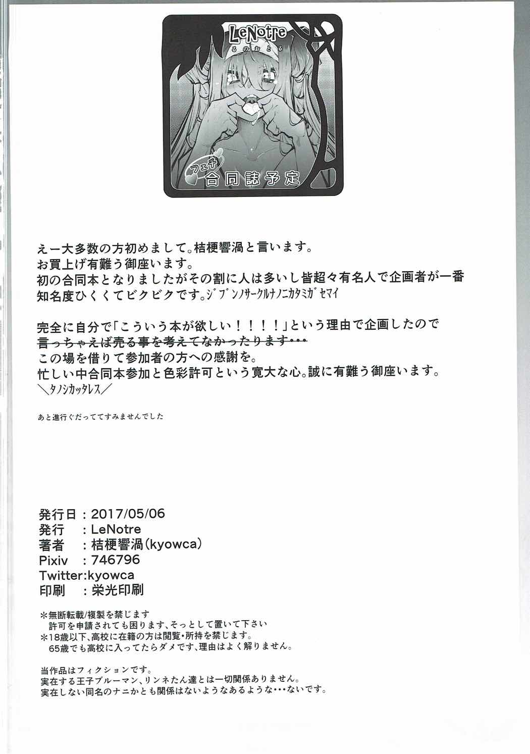 (Dondon Waru no Desu... Ouji) [LeNotre (Various)] Takoku Goudou Shinshitsu (Sennen Sensou Aigis) page 29 full