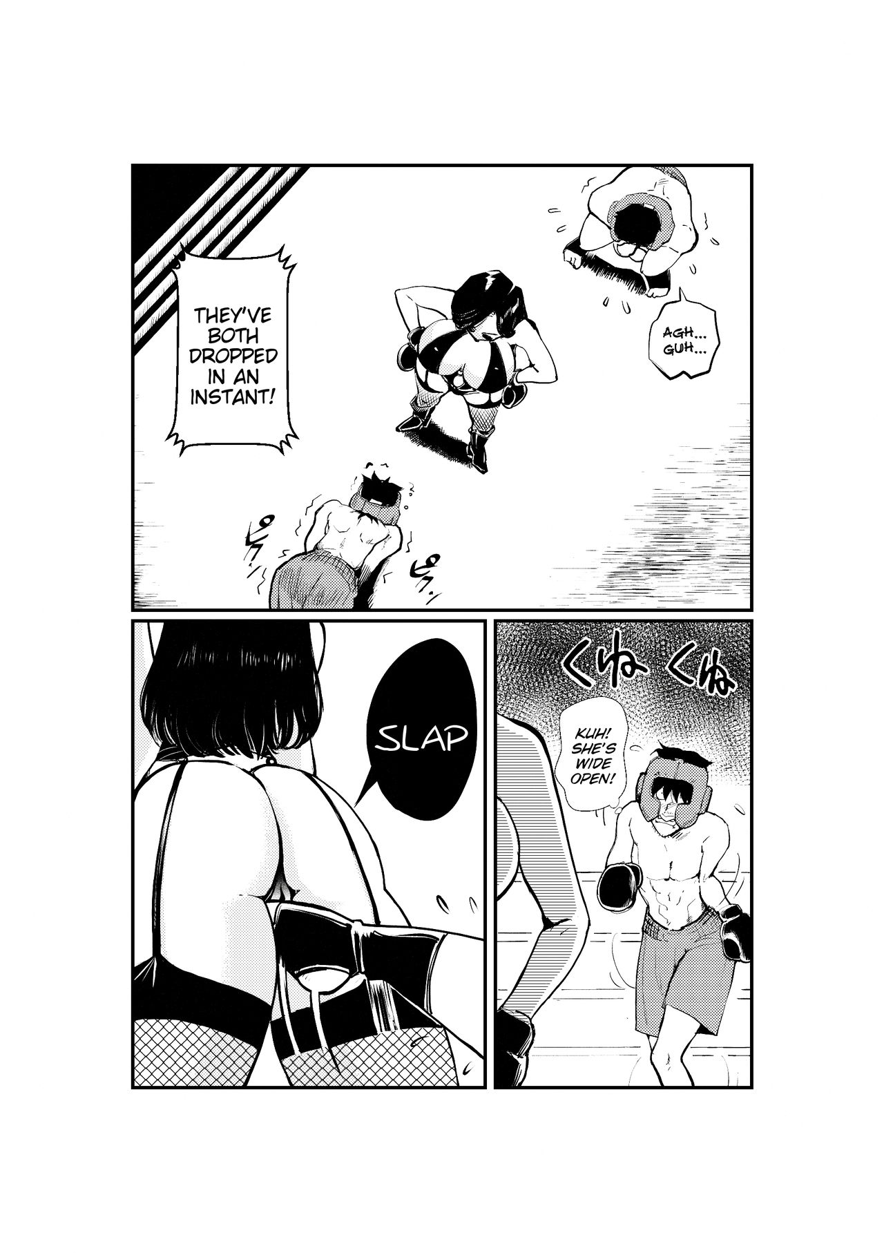 [Pecan (Makunouchi)] Monzetsu! Mix Fight | Painful KO! Mixed Fighting [English] [Tigoris Translates] page 4 full