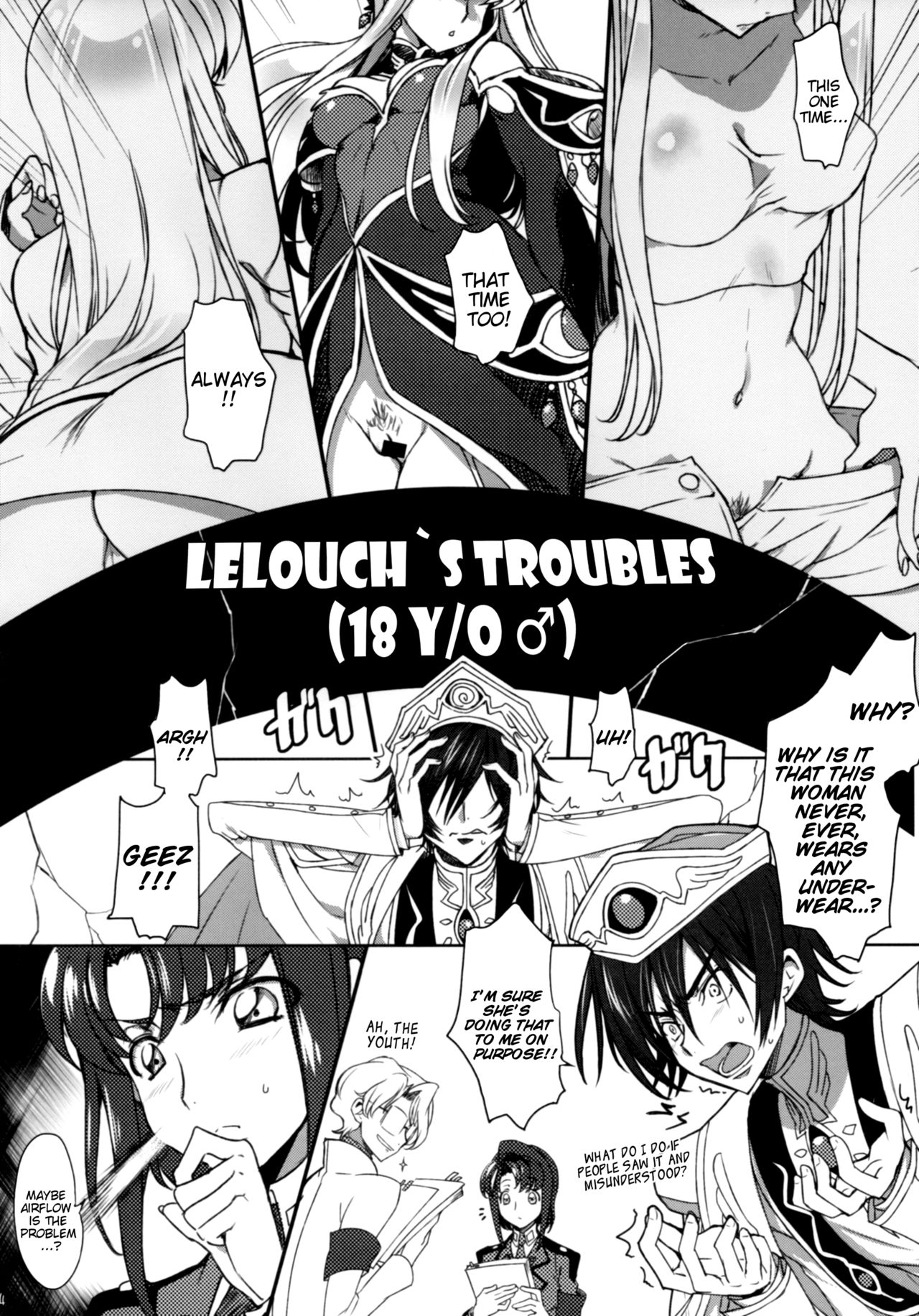 (C91) [CREAYUS (Rangetsu)] Milky Noise (Code Geass: Lelouch of the Rebellion) [English] [EHCove] page 3 full