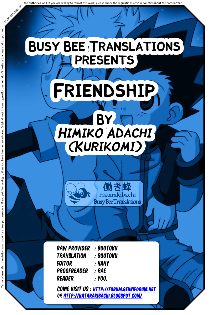 [Kurikomi (Adachi Himiko)] Friendship (Hunter x Hunter) [English] [Busy Bee Translations] page 19 full