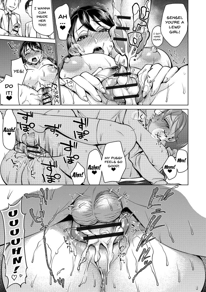 [Choco Pahe] Saimin Kyousei Love Love Tanetsuke | Hypno Coerced Love Mating Ch. 1-2 [English] {Doujins.com} [Digital] page 34 full