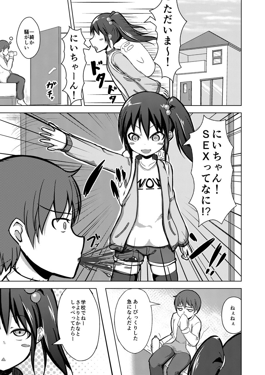 [Kureiji (Pooru)] Nii-chan SEX tte Nani!? page 2 full