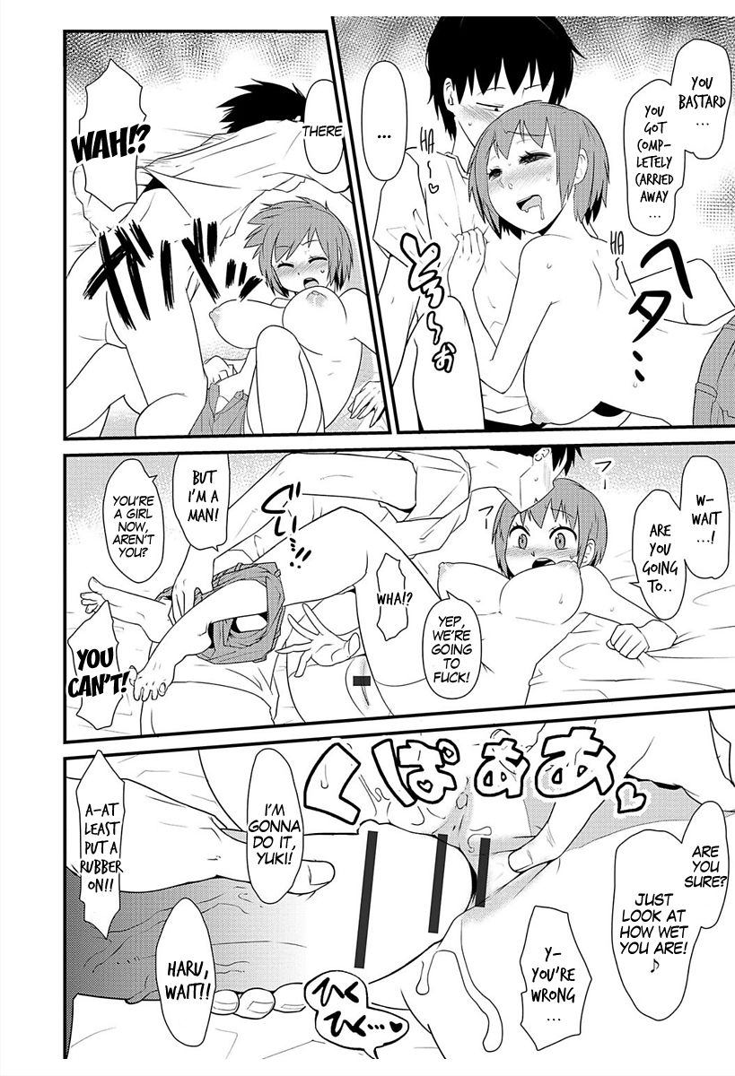 [Akatsuki Katsuie] Nyotaika Pandemic 1 (Nyotaika! Monogatari 6) [English] [gender.tf] [Digital] page 16 full