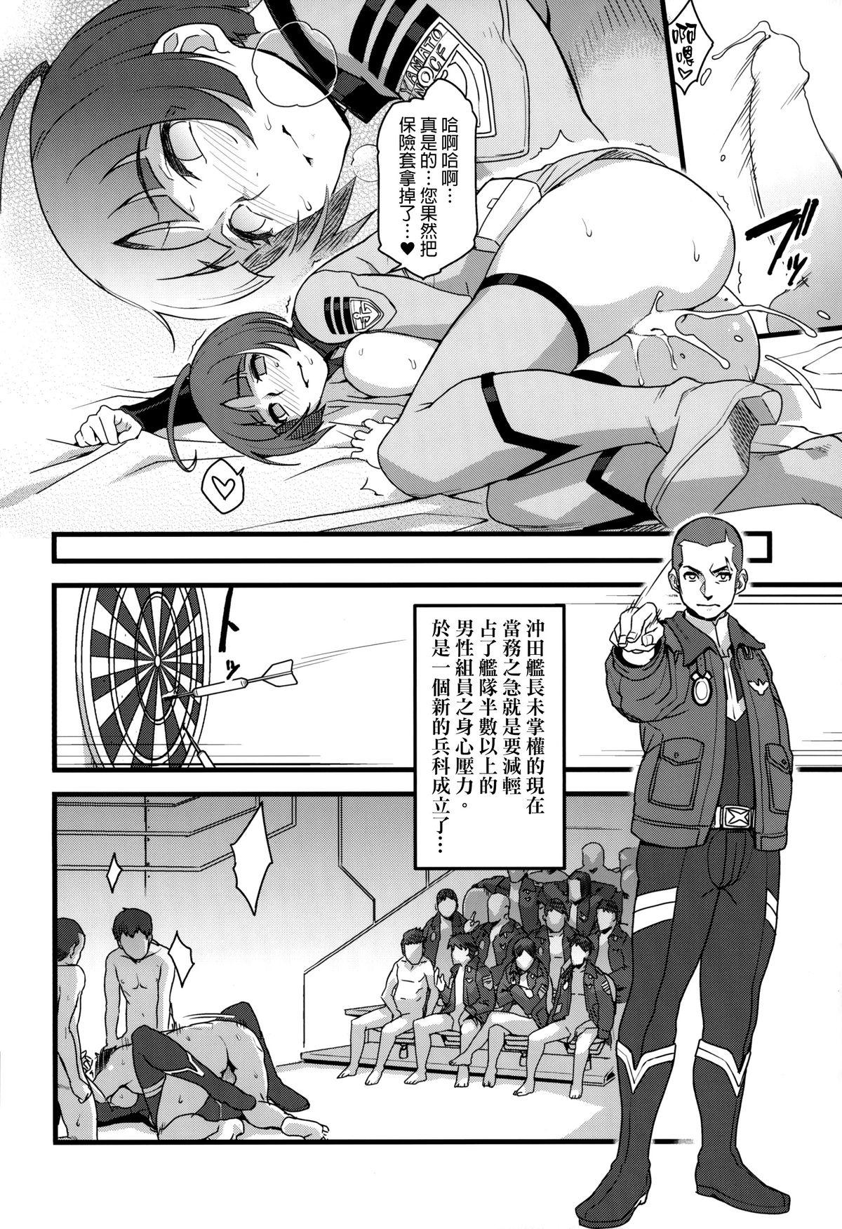 (C85) [Finecraft69 (Rokuroh Isako)] Gingakei Aka ○ Matsuri (Space Battleship Yamato 2199) [Chinese] [final個人漢化] page 15 full