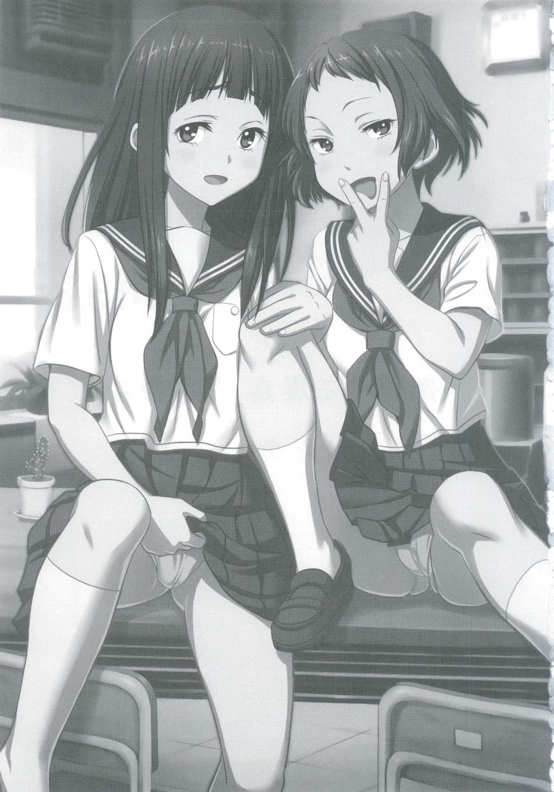 [St.Rio] Eikou aru Kotenbu no Netorare Fujun Isei Kouyuu (Hyouka) page 3 full