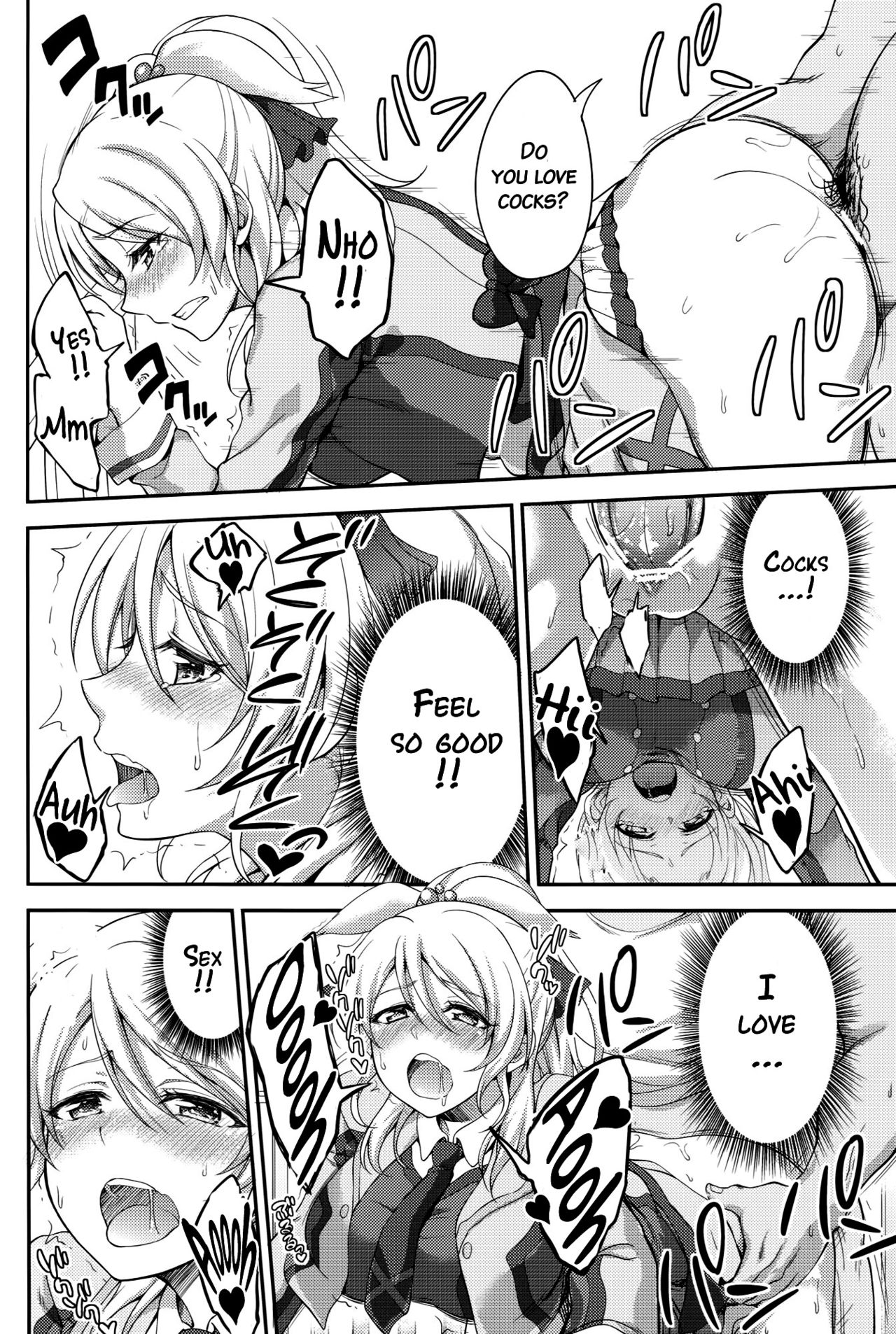 (C88) [Kuusou Banana (Nashiru)] Kankin, Rinkan, Erichika 2 (Love Live!) [English] {doujins.com} page 29 full