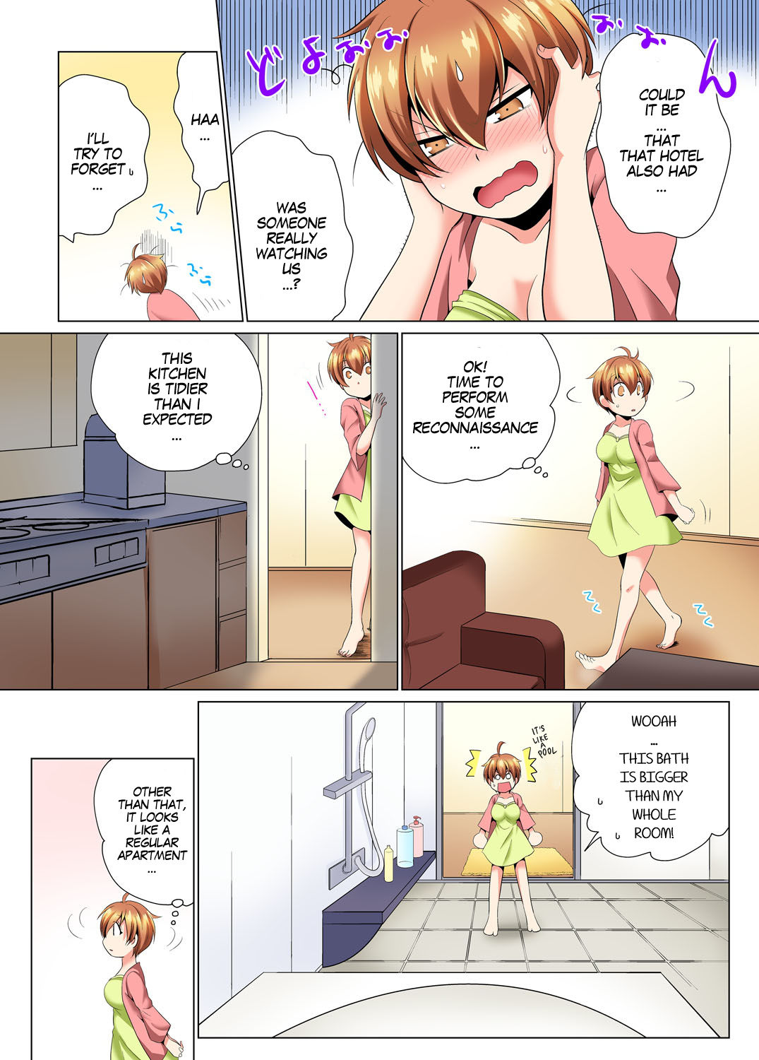 [Matsuyama Hayate, Hitotsuki Katagiri] Sexy Undercover Investigation! Don't spread it too much! Lewd TS Physical Examination Part 2 [English] [SachiKing] [Digital] page 25 full