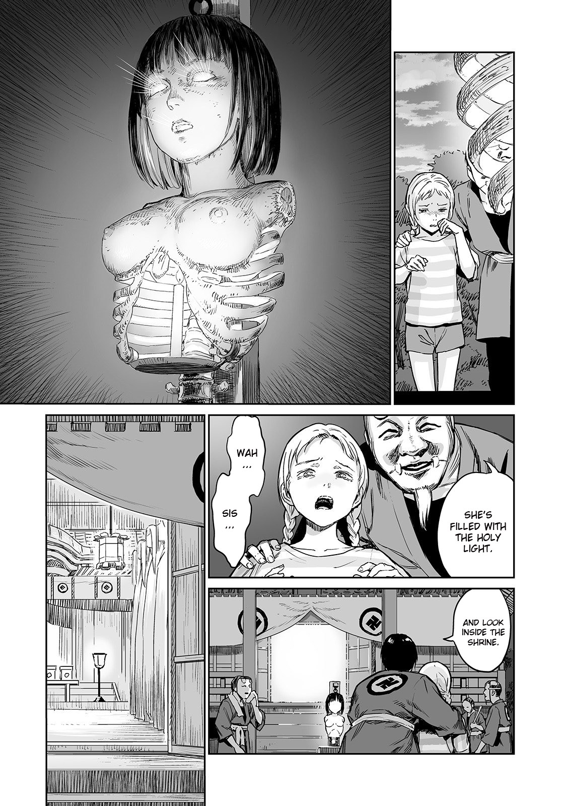 [Amagappa Shoujogun] Oogetsuhime no Yama | The Mountain of Amputee Princesses (Ryona King Vol. 4) [English] =7BA= page 25 full