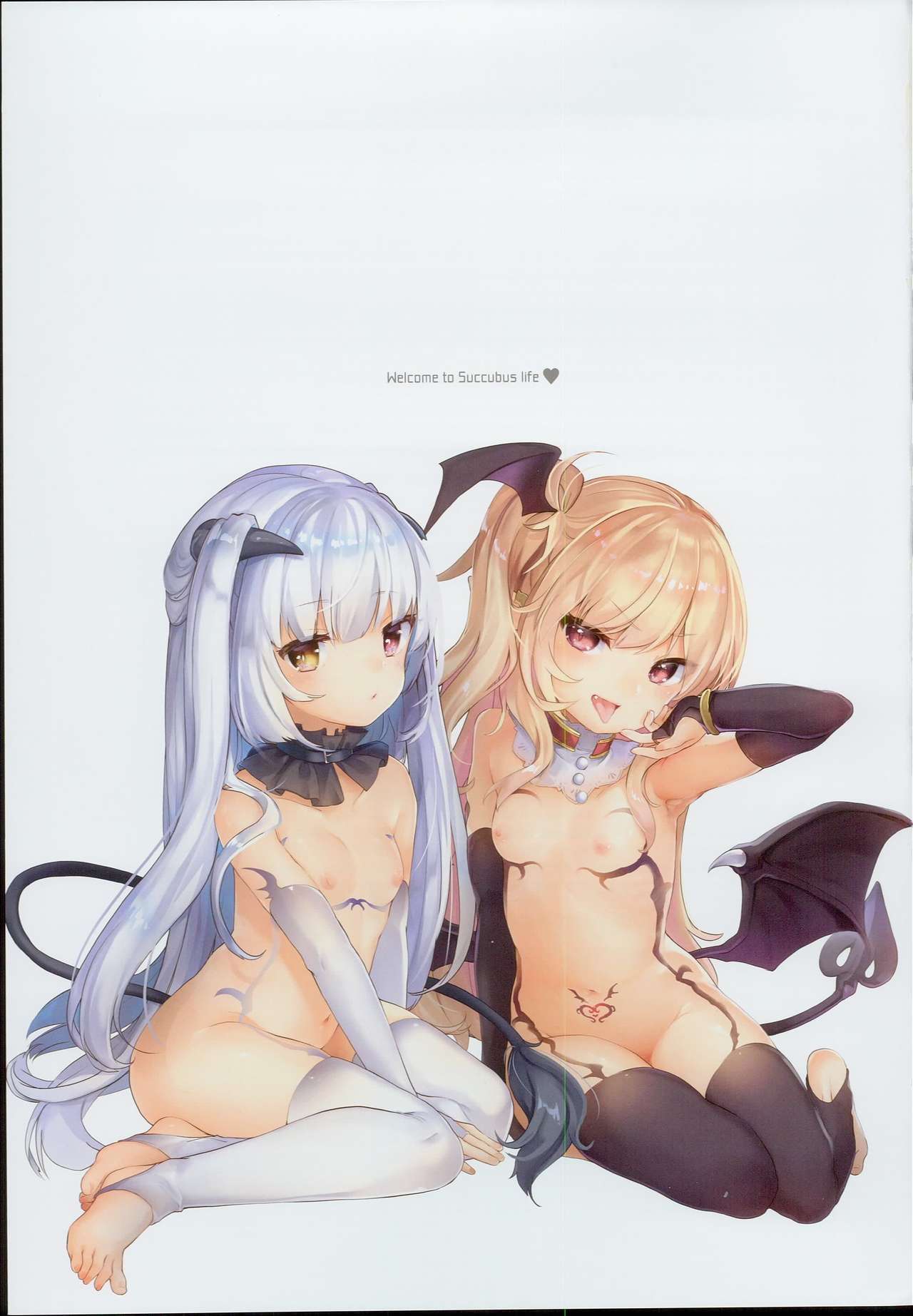 (C94) [Kedama Gyuunyuu (Tamano Kedama)] Boku wa Chiisana Succubus no Shimobe page 4 full
